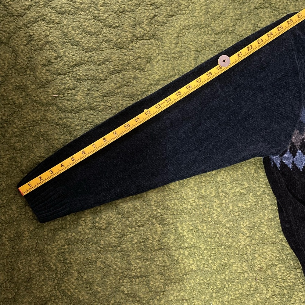 Dockers Velour Argyle Sweater - Picture 8 of 10
